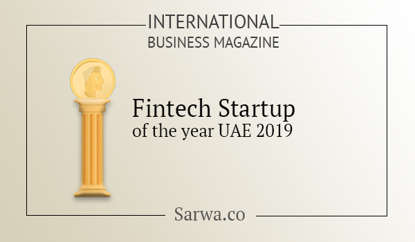 Sarwa won Fintech Startup of the year UAE 2019